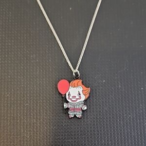 Pennywise Pendant Necklace with Red Balloon